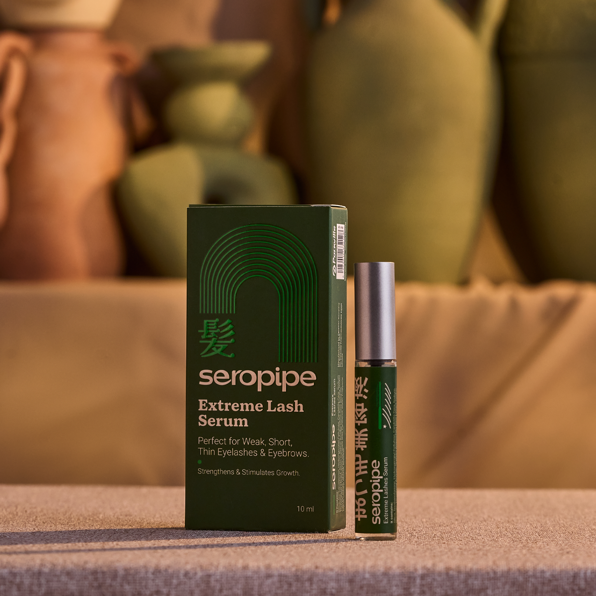 Seropipe Extreme Lash Serum packaging