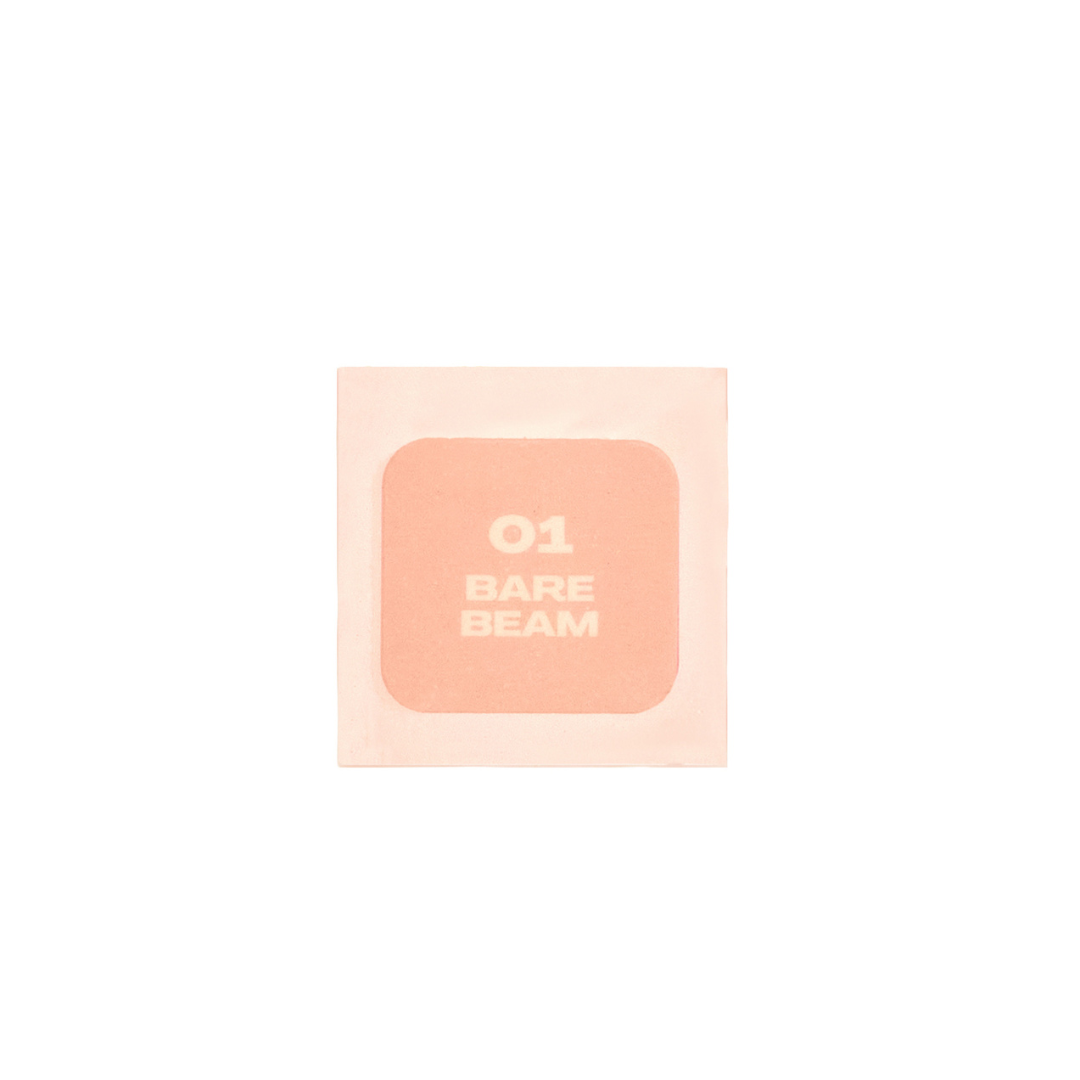 MY-M-ADVANCE Cosmetic product labeled '01 Bare Beam'