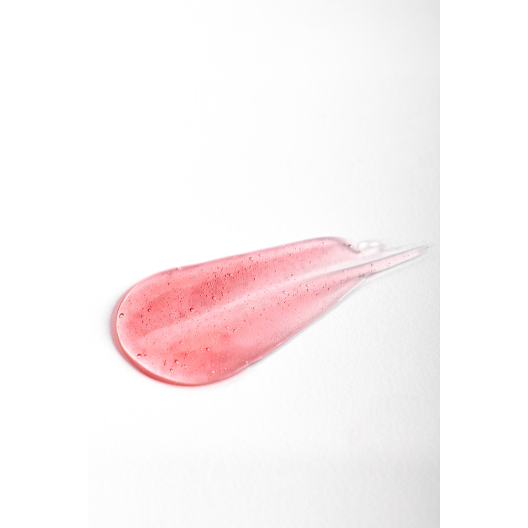 MY-M-ADVANCE Pink lip balm smear