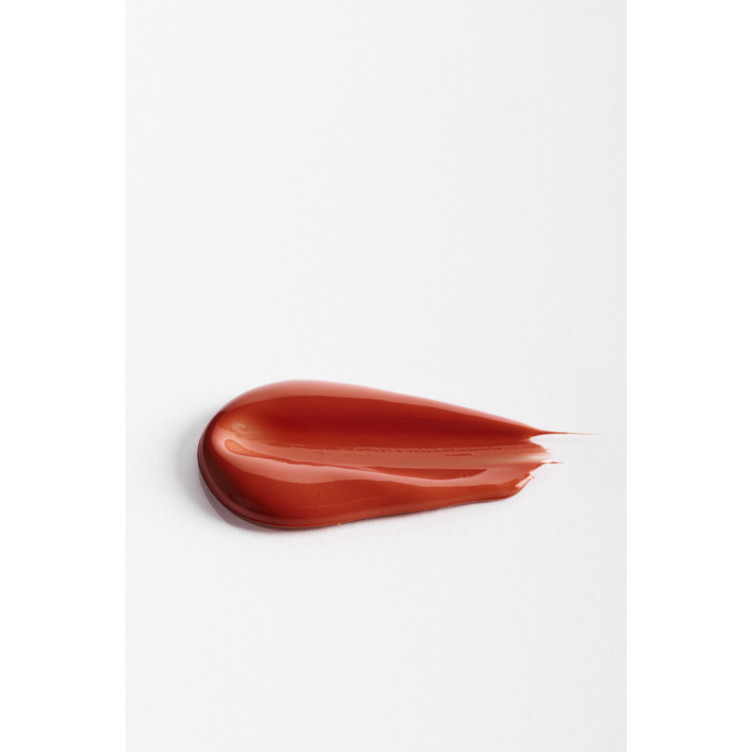 MY-M-ADVANCE Swatch of red-brown lip color