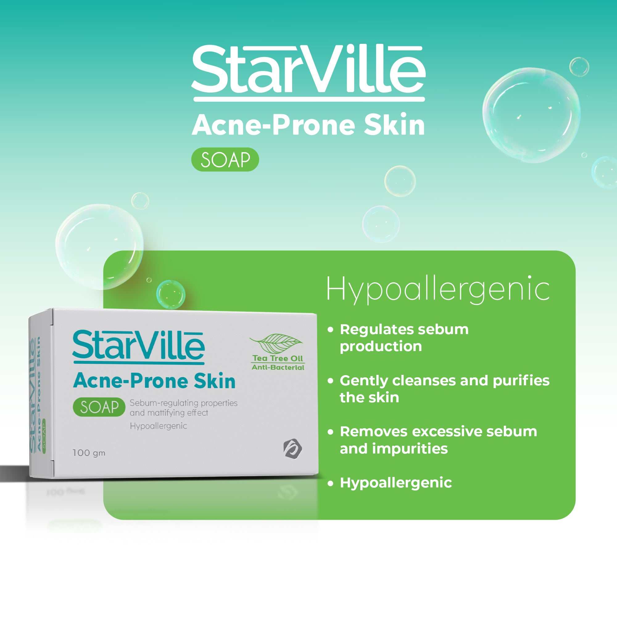 Starville Acne Prone Skin Soap 100 gm