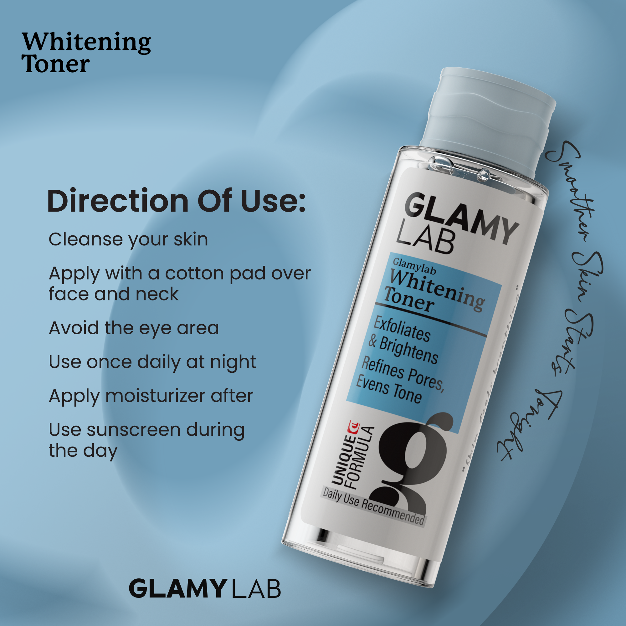 Glamy Lab Whitening Toner 200ml