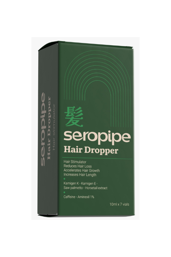 Seropipe Hair Dropper packaging