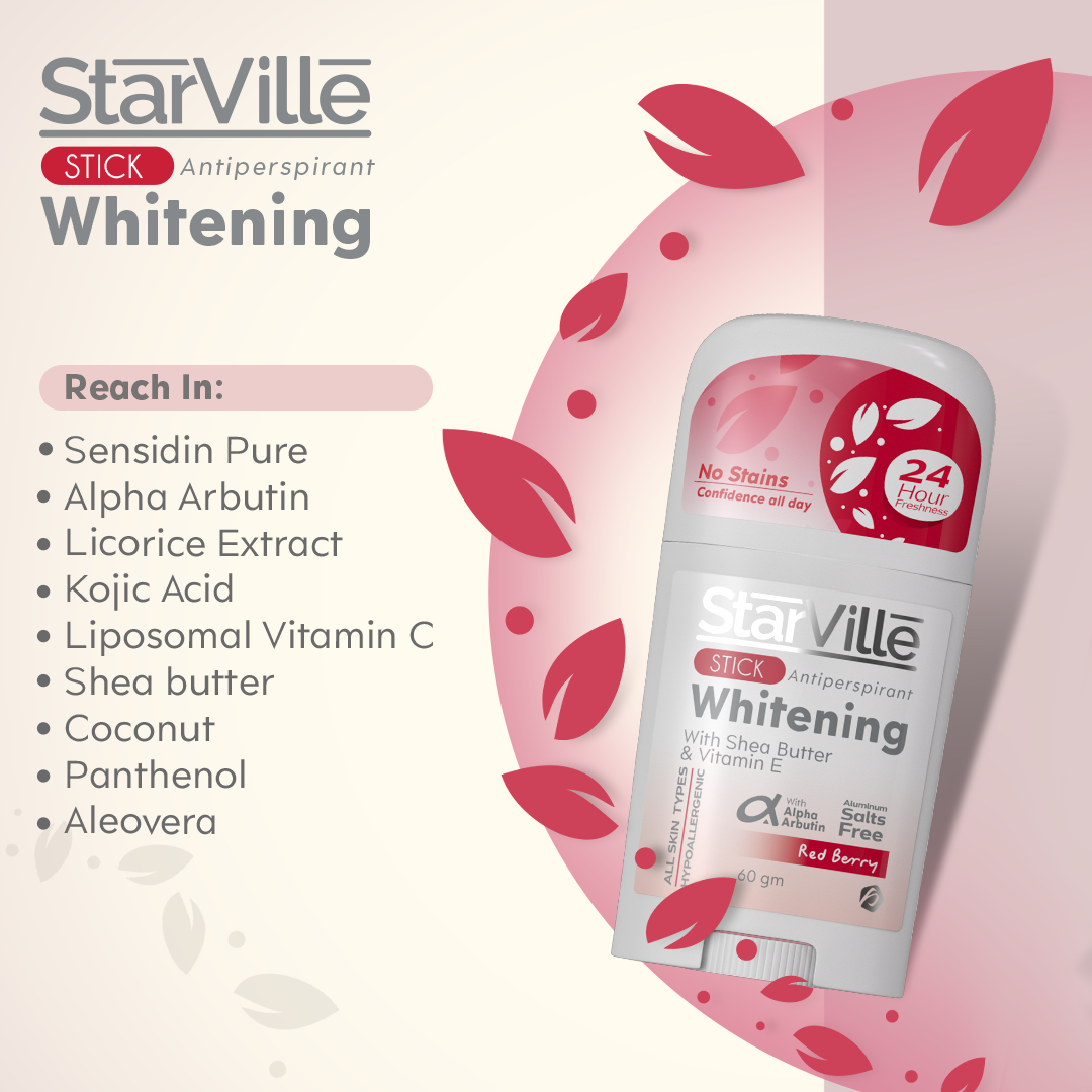 Starville Whitening stick Red Berry 60 ml
