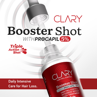 Clary Hair Booster Shot: An Effective Solution for Hair Loss and Hair Growth