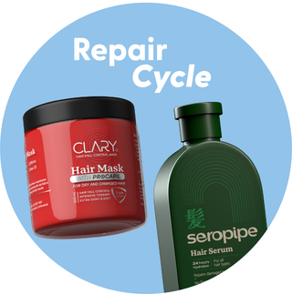 Hair Serum and Mask