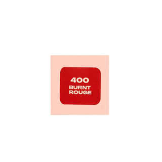 MY-M-ADVANCE 400 Burnt Rouge' on a red square against a beige background