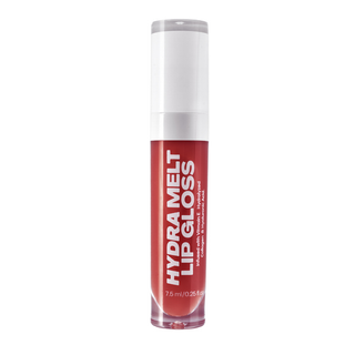MY-M-ADVANCE Red lip gloss with white cap 