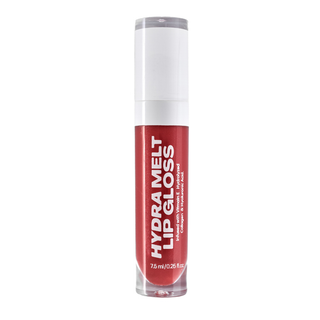 MY-M-ADVANCE Red lip gloss with white cap 