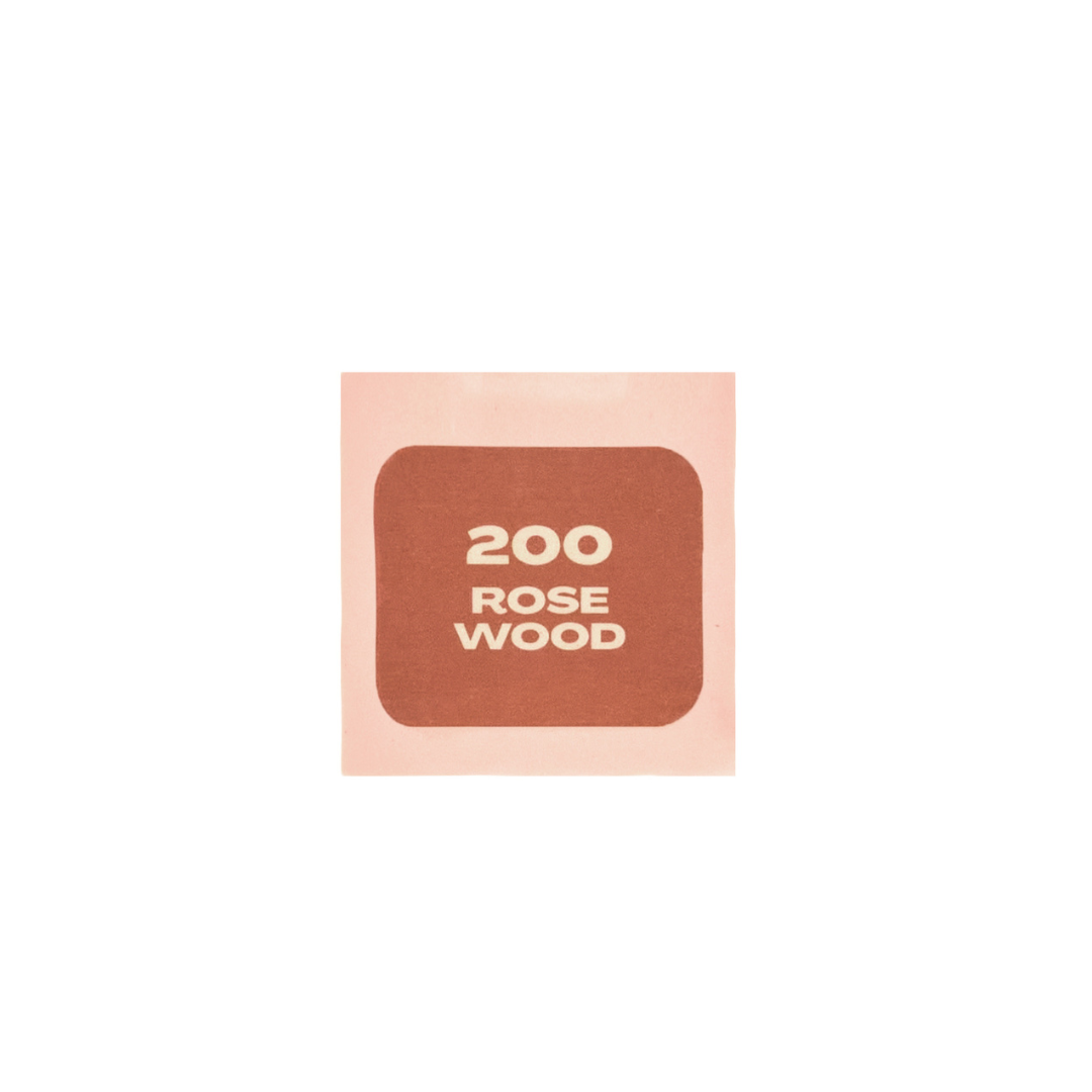 MY-M-ADVANCE Square swatch labeled '200 Rose Wood' 
