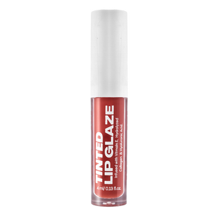 MY-M-ADVANCE Lip gloss with red shade and white cap 