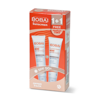 Bobai Sunscreen tinted cream bundle packaging