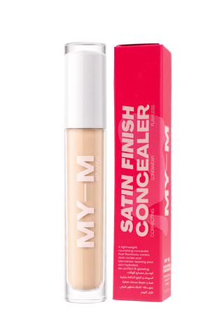 MY-M satin finish concealer with packaging 