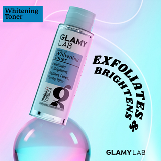 GLAMY LAB Whitening Toner with benefits.