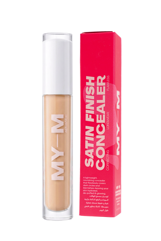 MY-M Satin Finish Concealer with pink packaging