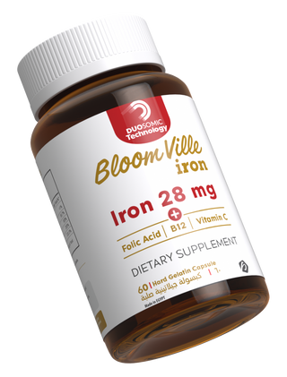 Bloomville iron hard gelatin 60 capsules