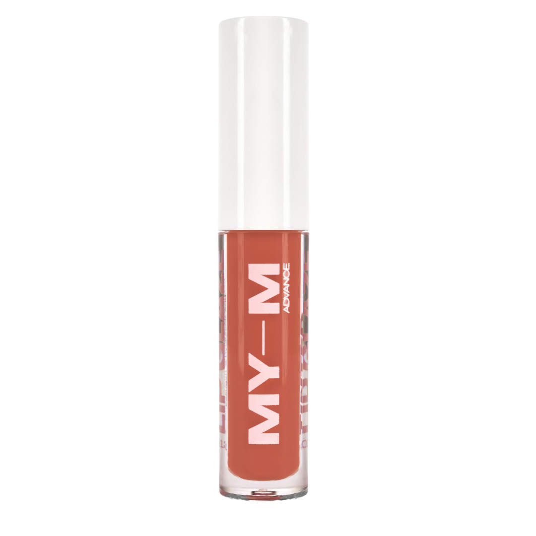 MY-M-ADVANCE Lip gloss with 'MY-M' branding