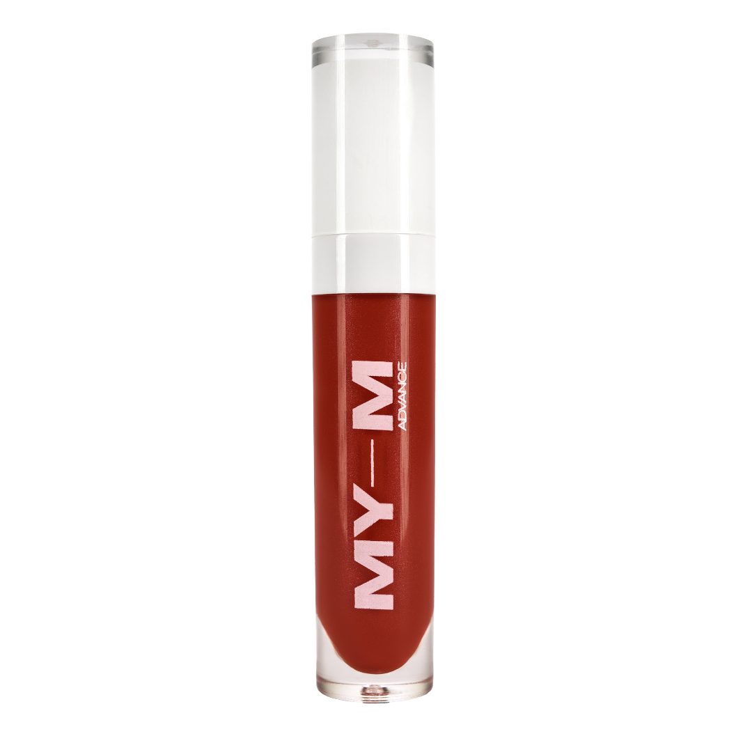 Lipstick with 'MY-M' branding 