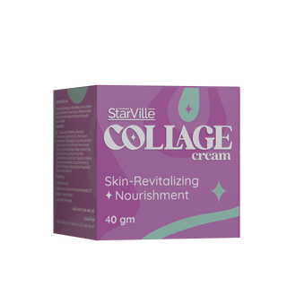 Starville Collage cream packaging 