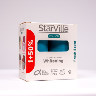 Starville Whitening Roll on Fresh Breeze 60 ml promopack