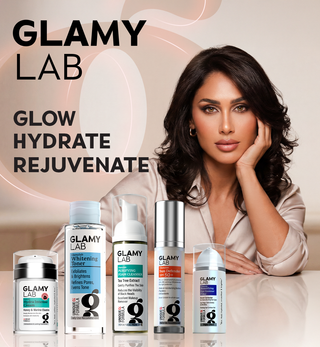 Glamy Lab skincare products glow, hydrate, rejuvenate