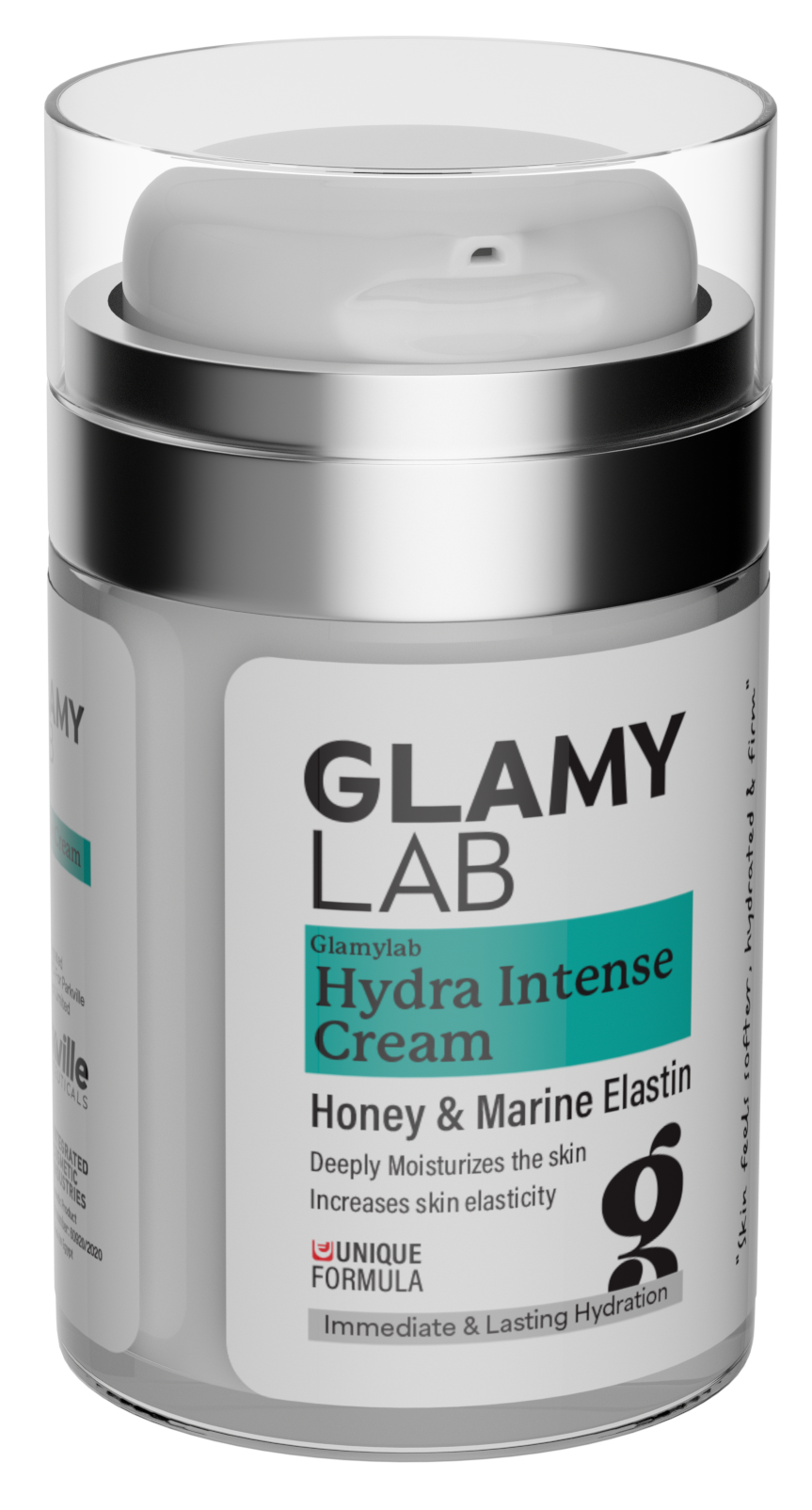 Glamy Lab Hydra Intense Cream packaging 