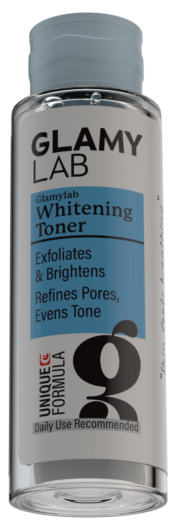Glamy Lab Whitening Toner bottle 