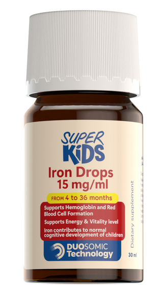 Super Kids Iron Drops bottle 