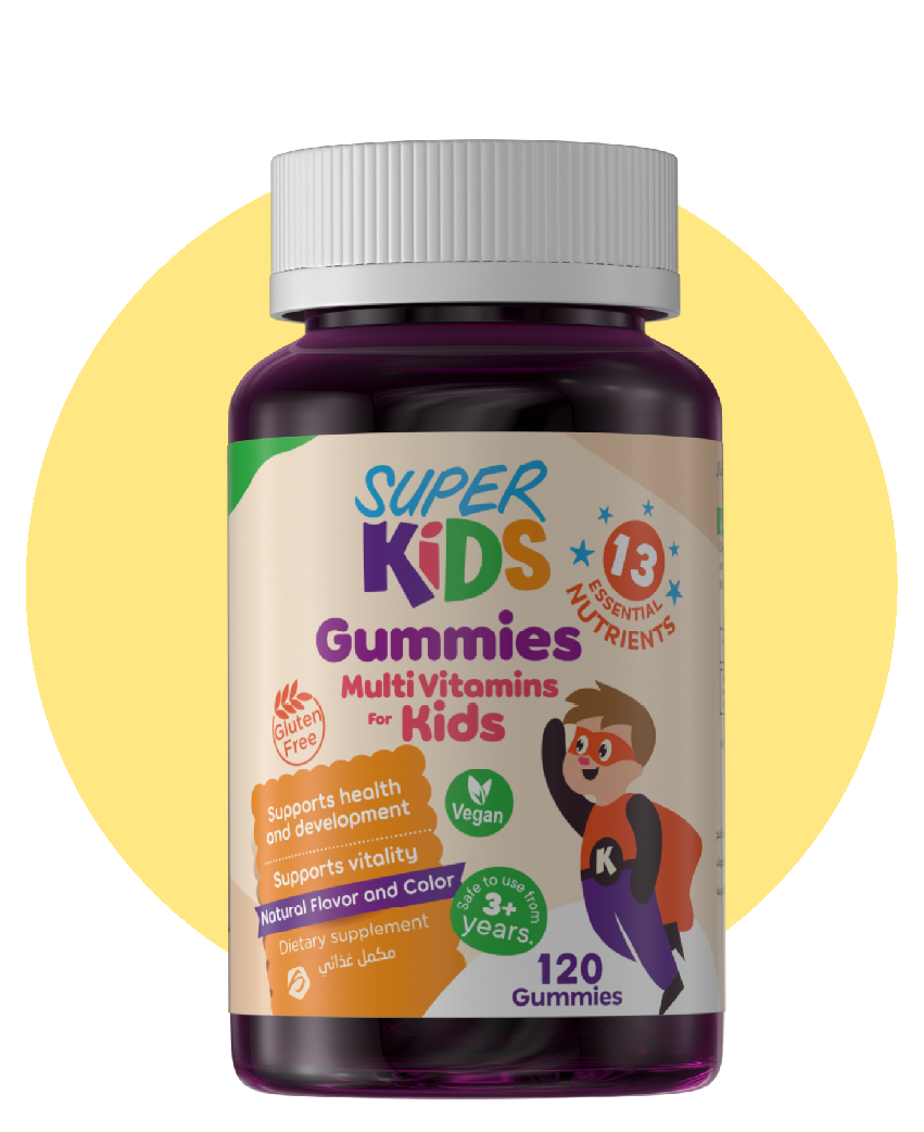 Superkids Gummies Chewable Multivitamins 120 gummies