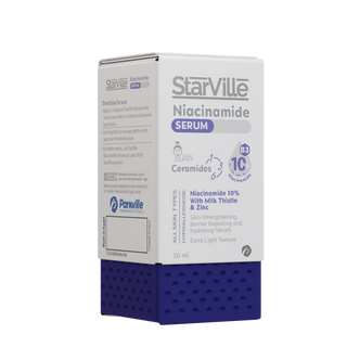 StarVille Niacinamide Serum packaging 