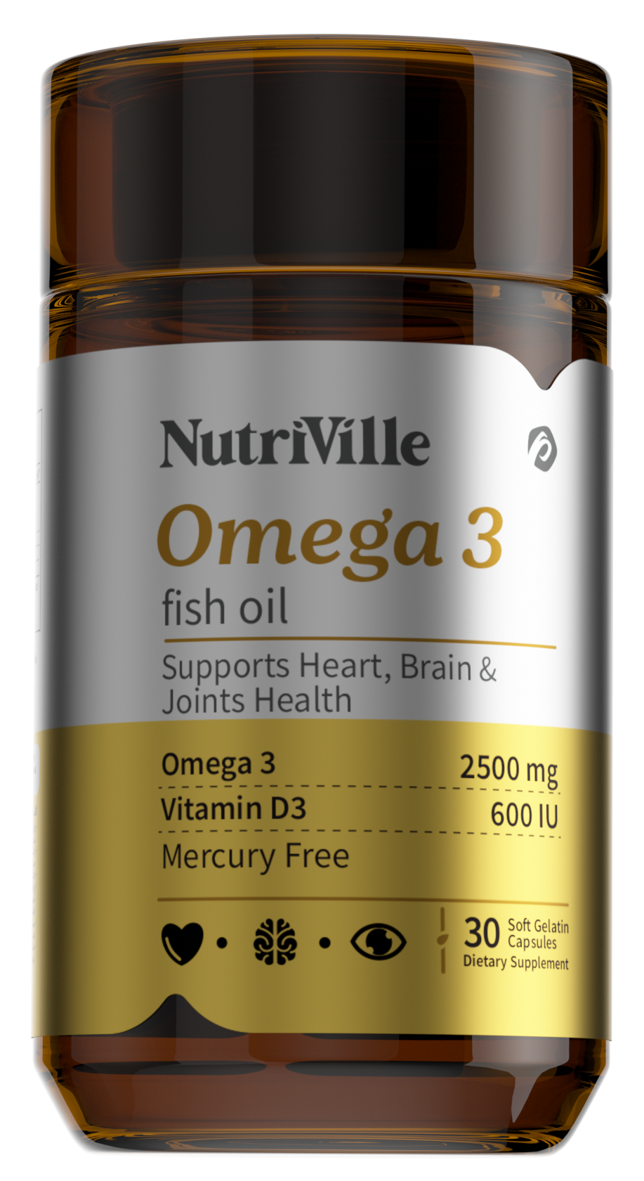 Nutriville Omega 3 Fish Oil 30 Tablets