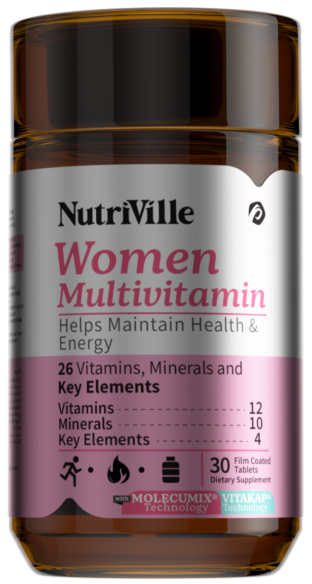 NutriVille Women Multivitamin bottle 