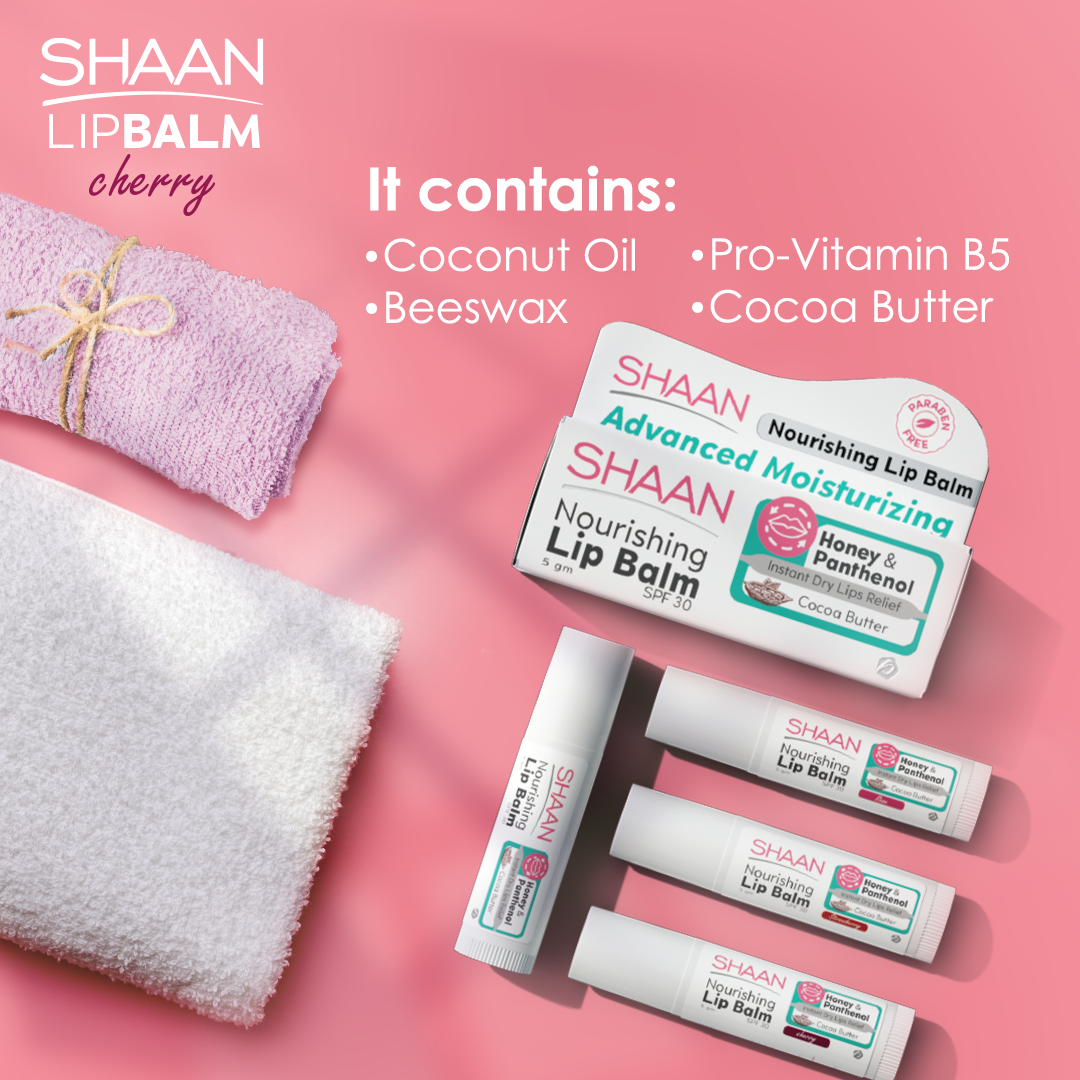 Shaan Lip Balm Cherry 5 gm