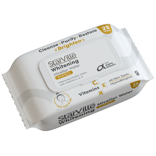 StarVille Whitening Micellar Water wipes 25 packaging