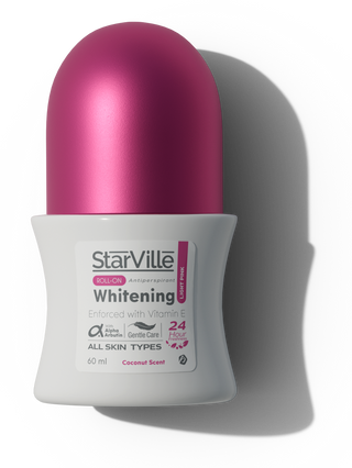 Starville Whitening Roll on Light Pink with Coconut Scent 60 ml