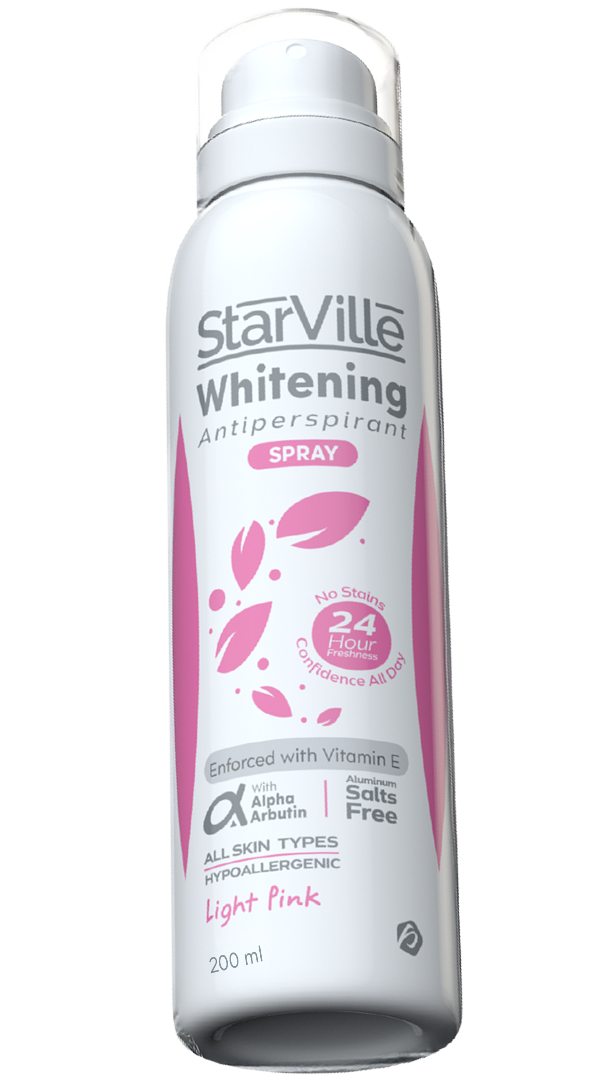 Starville Whitening Antiperspirants Spray Light Pink 200 ml