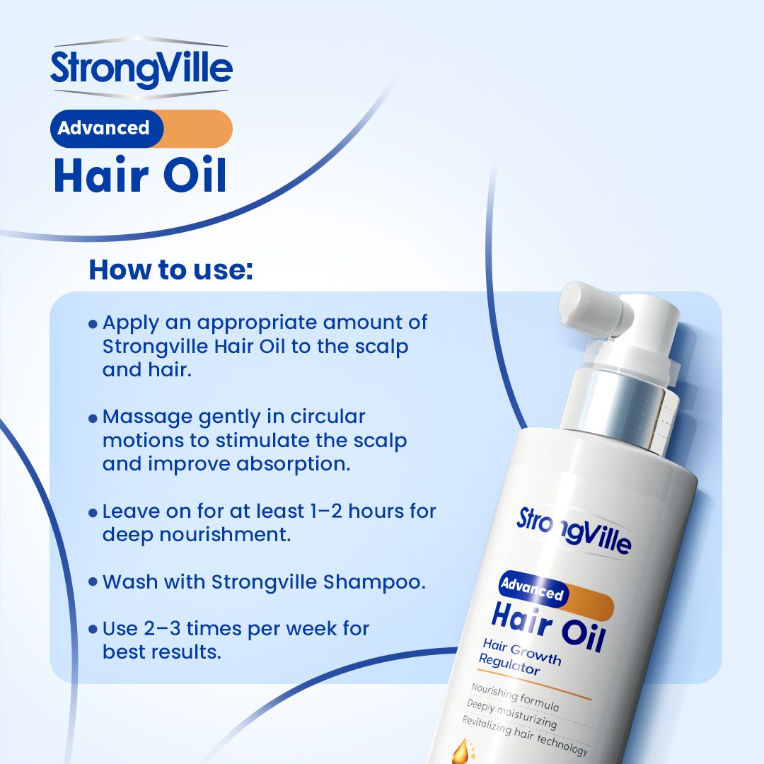 Strongville Advanced hair oil 200 ml