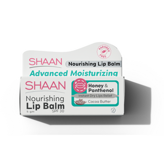 Shaan nourishing lip balm packaging 