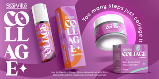 Starville Collage skincare products 