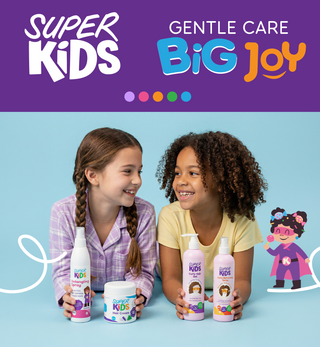 Super Kids products normal, and curly hair