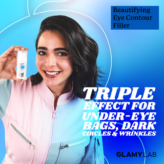 Glamy Lab Beautifying Eye Contour Filler with its benefits