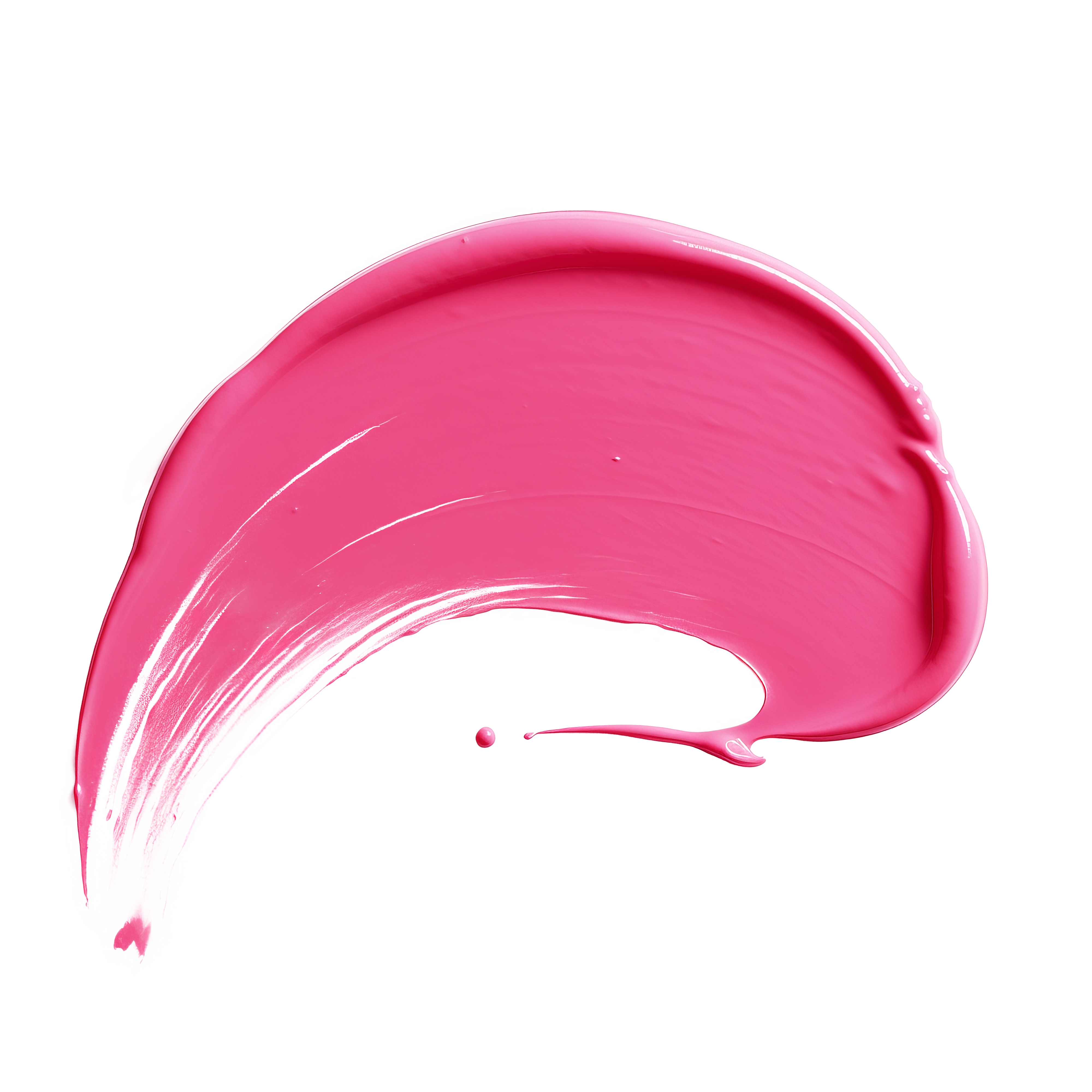 Pink lipstick swatch 