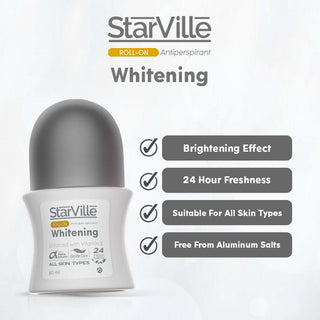 Starville Whitening Roll On Lavender Scent 60 ml