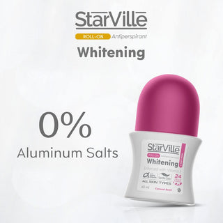 Starville Whitening Roll on Light Pink with Coconut Scent 60 ml