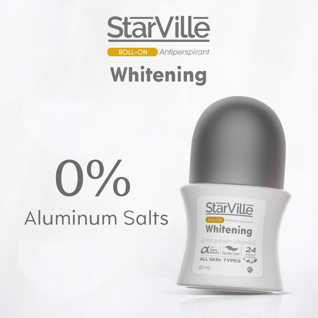 Starville Whitening Roll On Lavender Scent 60 ml