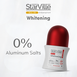 Starville Whitening Roll on Redberry Scent 60 ml