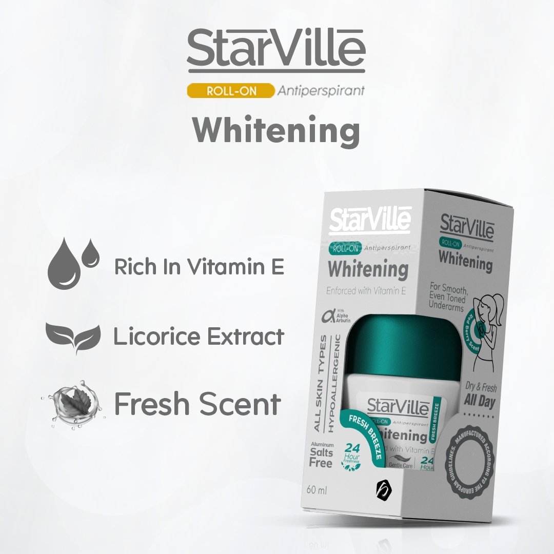 Starville Whitening Roll on Fresh Breeze 60 ml